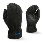 כפפות עבודה פליז שחורות