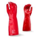 כפפות עבודה 35 ס”מ PVC פי.וי.סי