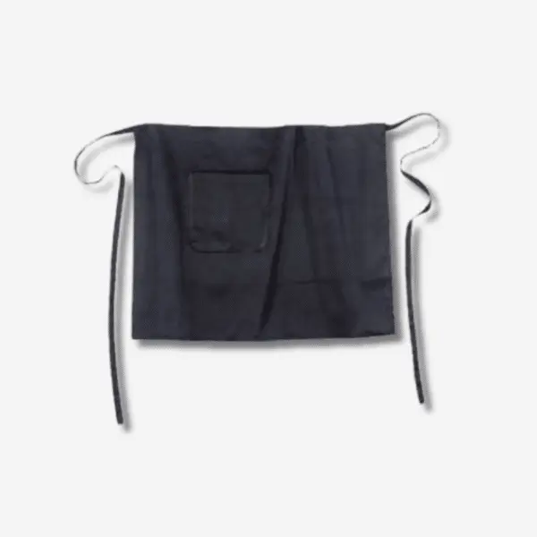 half-waist-apron סינר חצי למותן שחור/לבן