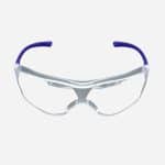 משקפי מגן עדשה שקופה מסגרת כחולה