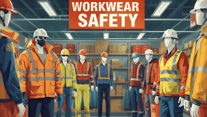 חנות בגדי עבודה וציוד מגן למען בטיחות העובדים