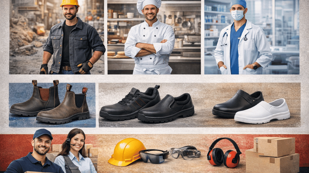 בגדי עבודה, נעלי עבודה ופתרונות סיטונאיים לכל ענפי המשק
