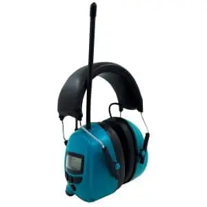 אוזניות Bluetooth + רדיו הנחתה 25-28dB, BT רדיו AM/FM מסך דיגיטלי